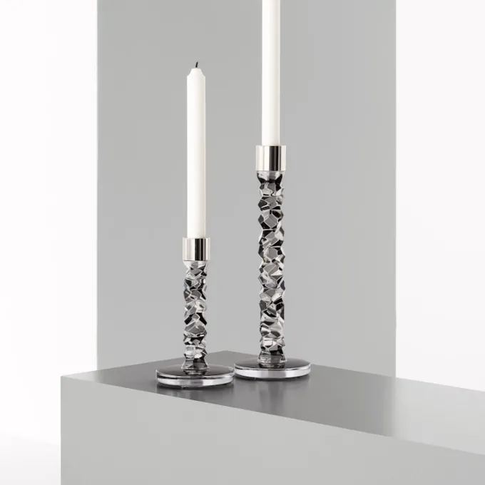 Orrefors Carat ljusstake antracit 183mm New