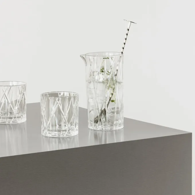 Orrefors City mixerglas 65cl inkl. skedMartti Rytkönen Clearance