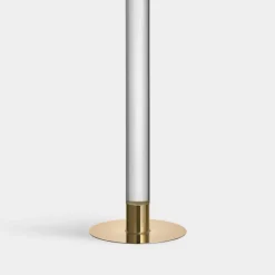 Orrefors Lumiere ljusstake guld 320mm Clearance