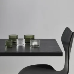 Orrefors Magica ljuslykta super ellipse grön 50mmAndreas Engesvik Clearance