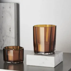 Orrefors Reed ljuslykta bärnsten 85mmMonica Förster Fashion