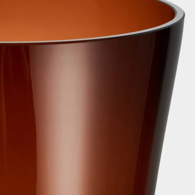 Orrefors Squeeze vas sunset brown 500mmLena Bergström Clearance