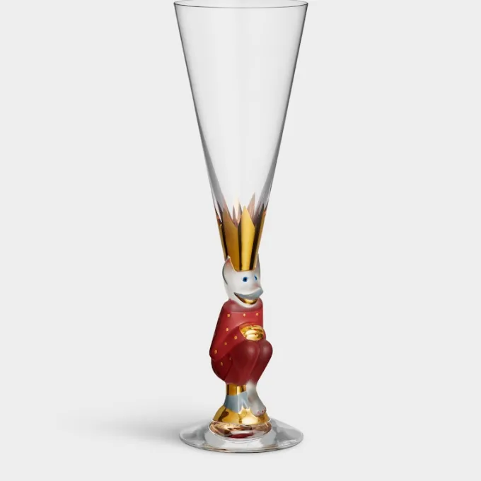 Orrefors The sparkling devil champagneglas röd 19cl New