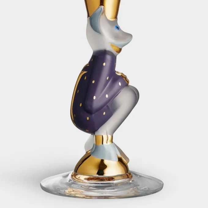 Orrefors The sparkling devil champagneglas lila 19clGunnar Cyrén Best